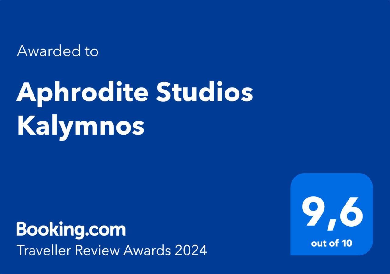 Aphrodite Studios Kalymnos Myrties Exteriör bild